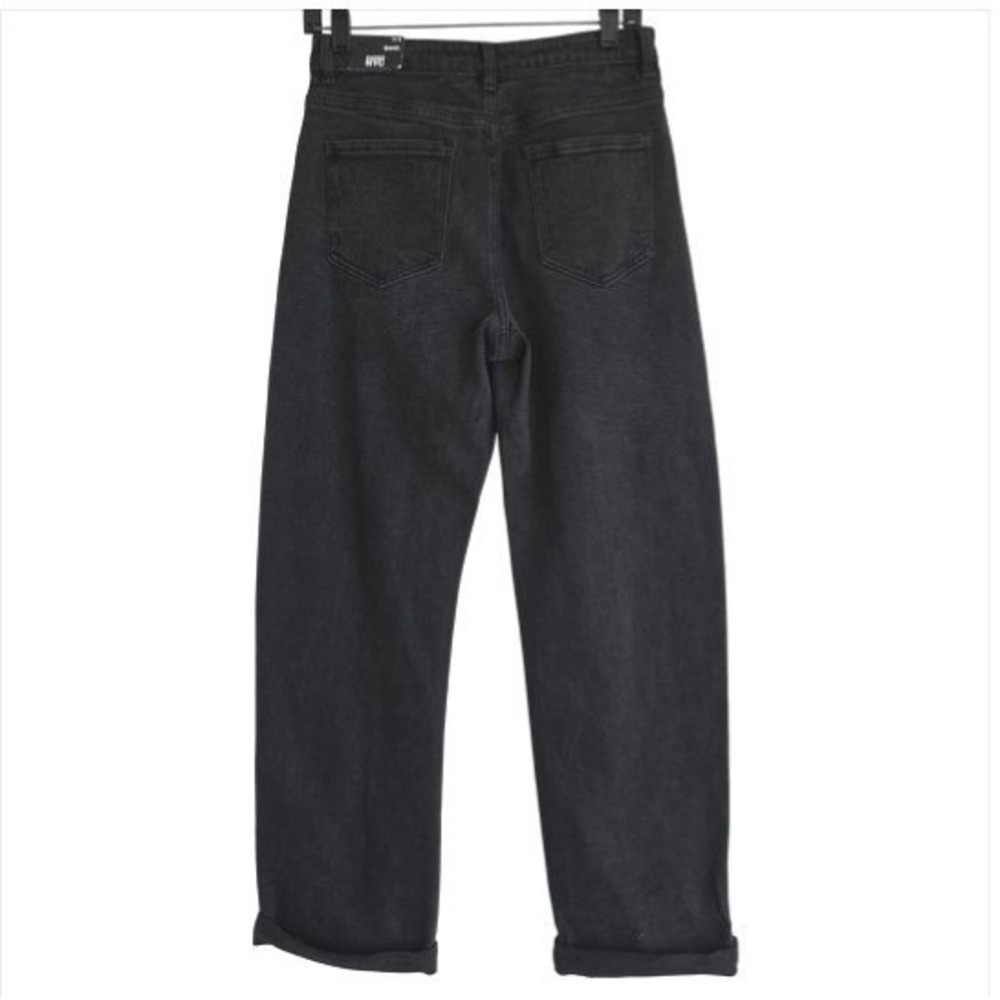 NWT Madden NYC Women's Y2K Barrel Jeans Galaxy Wash Size 2 Relaxed Mid-Rise - Picture 9 of 13